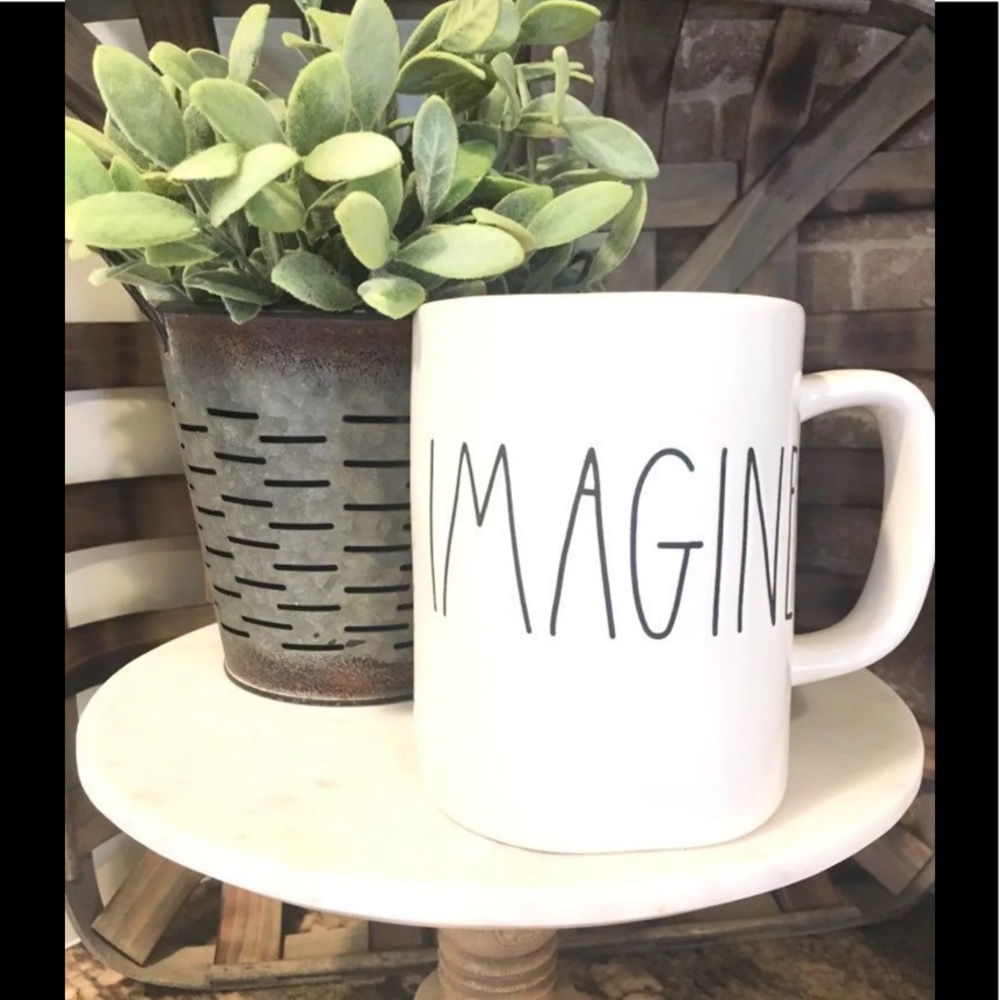 Rae Dunn IMAGINE mug